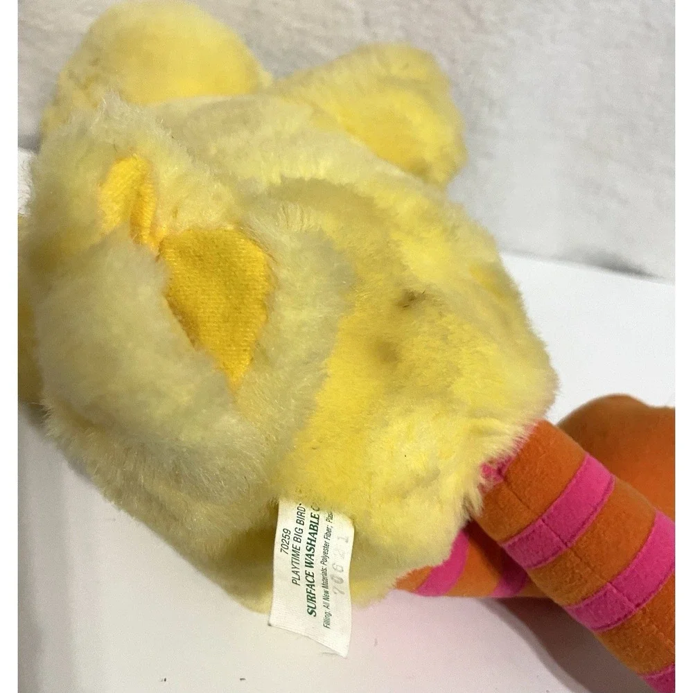 1997 Tyco Tickle Me Big Bird Sesame Street Plush Electronic Laughs & Shakes 12